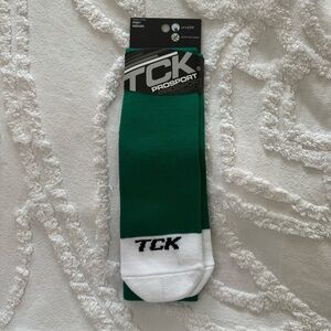 TCK Athletic Unisex Multi-sport Socks Size Medium Kelly Green